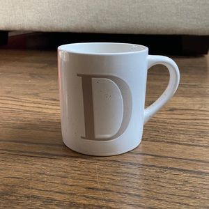 *NEW* Threshold Stoneware Monogram Mug